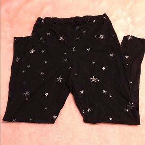 Star print leggings